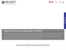 Tablet Screenshot of helasoft.com